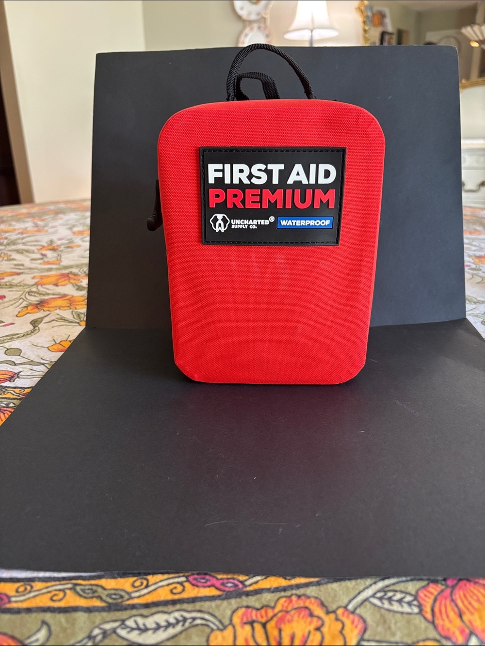 Red Waterproof Toiletry/First Aid Bag